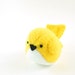 yellow bird stuffed animal