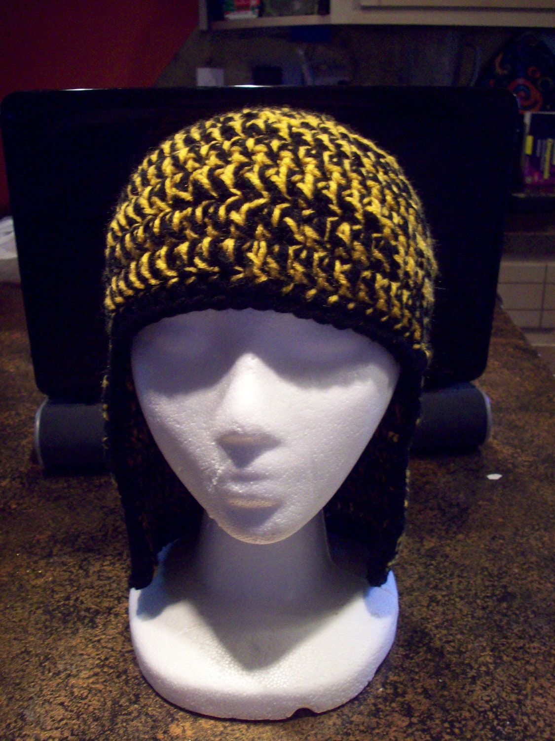 Chainmail Crochet Hat by SunsationalArt on Etsy