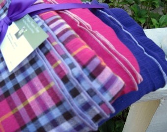 Swaddler Blanket trio - 3 Oversized Cotton Gauze Receiving Blankets