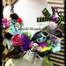 Zombie Lalaloopsy Halloween Floral Statement Kawaii Bib Necklace