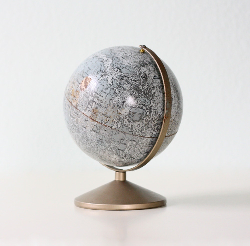 Vintage Moon Globe Replogle