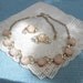 Vintage Coro Demi Parure Necklace Earrings