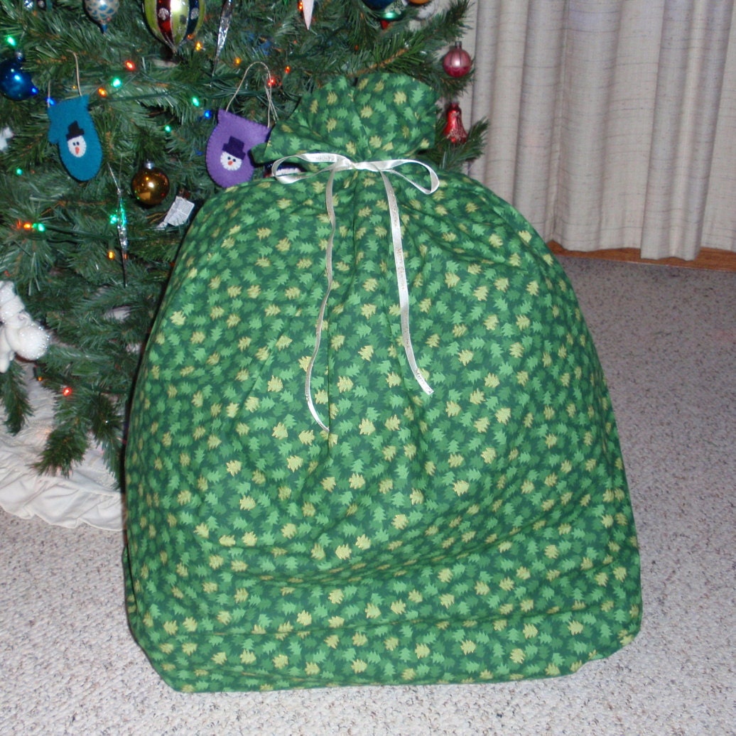 Extra Large Gift Bag Christmas Trees 32 x 39 Giant