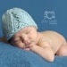 Newborn Baby Hat Boy Cable Hat Photography Prop