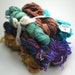 Silk Sari Ribbon Bundle of 8 skeins mix
