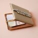 sparkle snap case - vintage rhinestone business card holder