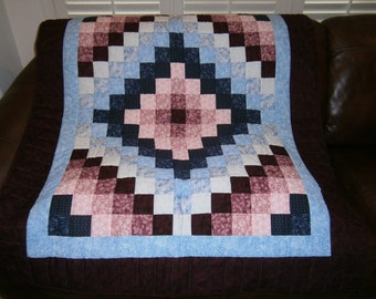 Trip Around the World - crib quilt or wall hanging
