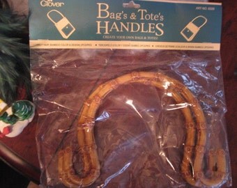 DESTASH-----New Faux BAMBOO Purse HANDLES