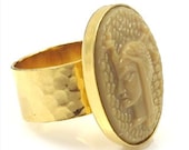 Vintage Egyptian Warrior Ring