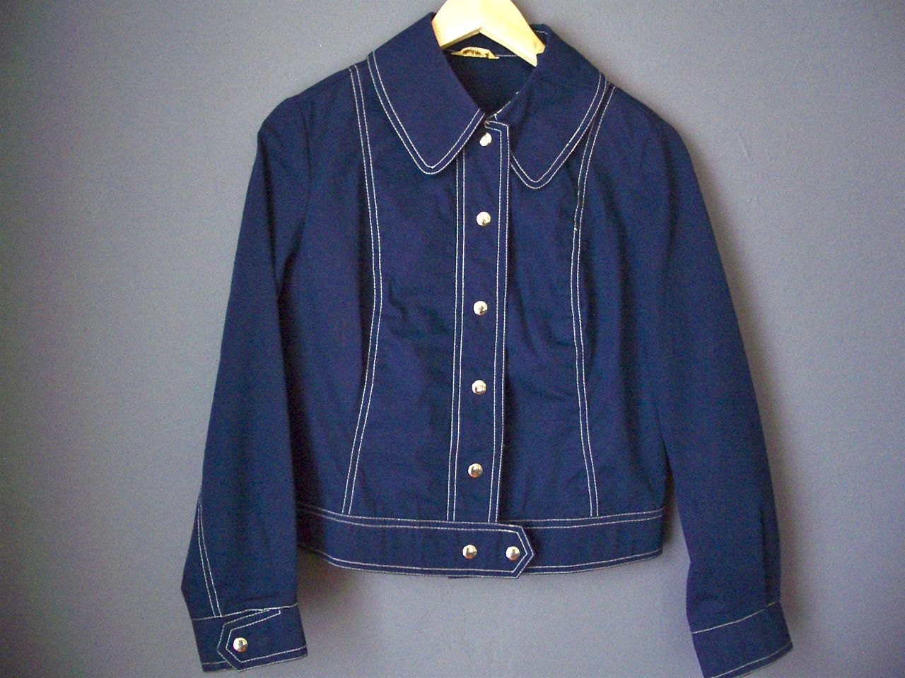 Vintage Blue Lightweight Jacket
