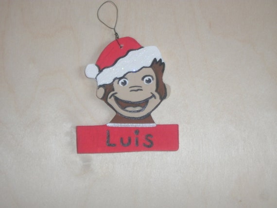 items similar to curious george christmas ornament items similar to curious george christmas ornament