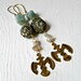 Seashell & Stone Thunderbird Earrings