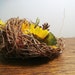 Rustic Easter Decor, Basket Pod, Faux Birds Nest, Cornucopia Alternative, Woven Rustic Outdoors, Eco Thanksgiving Table, Baby Shower Decor