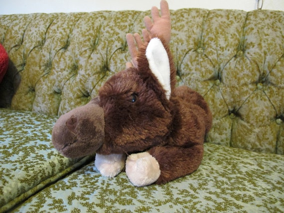 Moose Plush Stuffed Animal with HANDCRAFTED GRAPHIC VAGINA