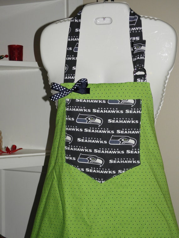 Seattle Seahawks Womens Kitchen Apron PRIORITY or FREE