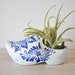 adorable delfts blauw hand painted porcelain shoe planter