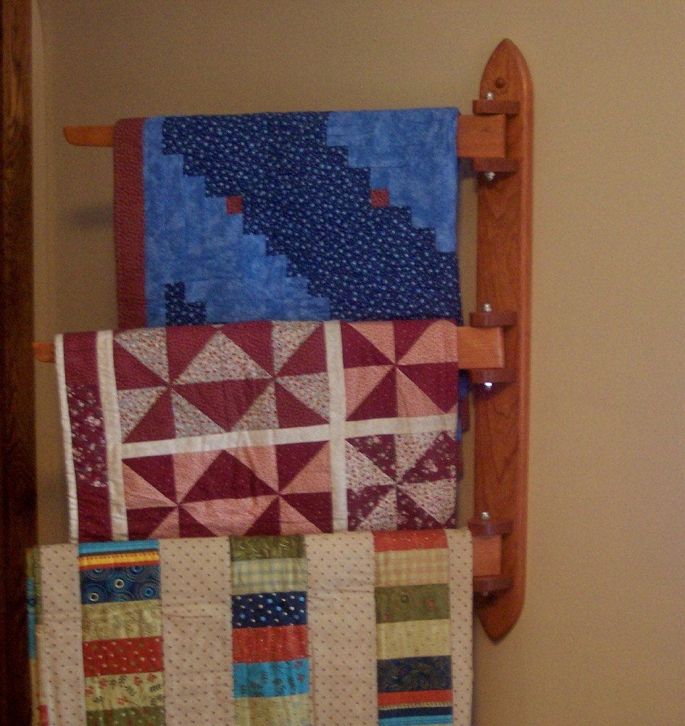 Wall Hanging Quilt Rack