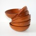 Wooden Bowls- Mid-Century Set of Six
