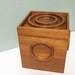 Vintage Dansk Ice Bucket Denmark IHQ Danish Mod Wood Mad Men 70s