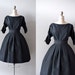 1950s dress / vintage 50s dress / Etiquette Class