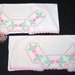 Vintage Pillowcases Pink Mint