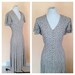 Vintage Floral Maxi Dress. Daisy. Green. Pearl. Button Up. 1980s. Size 9. DBY Ltd. Long Dress. Fall. Country. Boho.