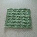 Hand Knitted Dishcloth - Green