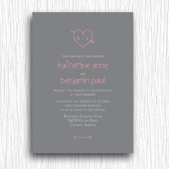 Grey Wedding Invitations Uk 6