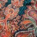 Reclaimed Orange and Navy Bold Pillowcase / Reclaimed Linens