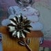 Vintage Flower Daisy Brooch N0 28