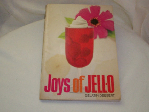 Vintage Joys Of Jello Cookbook By Oldtreasures On Etsy