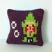 Legend of Zelda - Tingle Accent Pillow - Tunisian Crochet