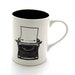 Vintage Typewriter Mug Can be personalized custom mug great teacher or back to school gift