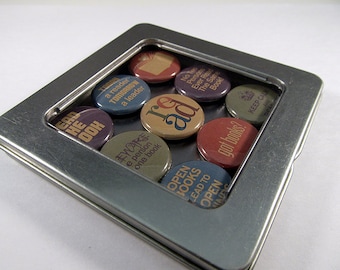 Book Lover Magnet Set 2 / Refrigerator Magnets / Locker Magnets / Ready for Gift Giving