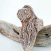 Sale Flower Wood Stamp damaged