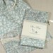 Shoe Bags, Travel, Paris Map, Duck Egg Blue, Drawstring, Set of 2