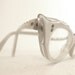 Vintage Pearl Eyeglasses /White Carved Cat Eye Sunglasses // Winged Frame France Raybert Pearl Horn Rimmed Cat Eye Eyeglass Sun Glasses
