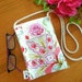 Neck or Shoulder Purse in a Sweet Flowery Design