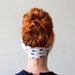 1960's nautical dot scarf