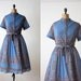 1970s dress- bohemian day dress