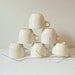 Set of Six Vintage Cups
