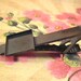 15mm Square Bezel Tie Clip - Great for Resin Work, Collage - Gunmetal Brass