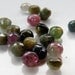 Tourmaline Stone Beads 3x4mm 20 Faceted Rondelle Beads