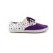 r e s e r v e d for juliaannata Vintage sneakers / purple dotted tennis flats / size 38-7.5