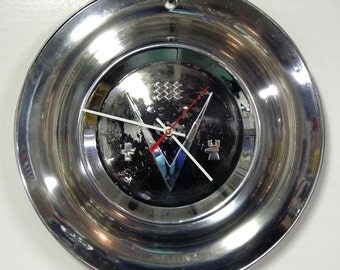1953 Buick Hubcap Clock - Buick Roadmaster Wall Clock