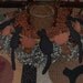 Fun Fall Halloween Primitive Black Cats Pumpkins Garland Decoration / Wall Hanging / Display