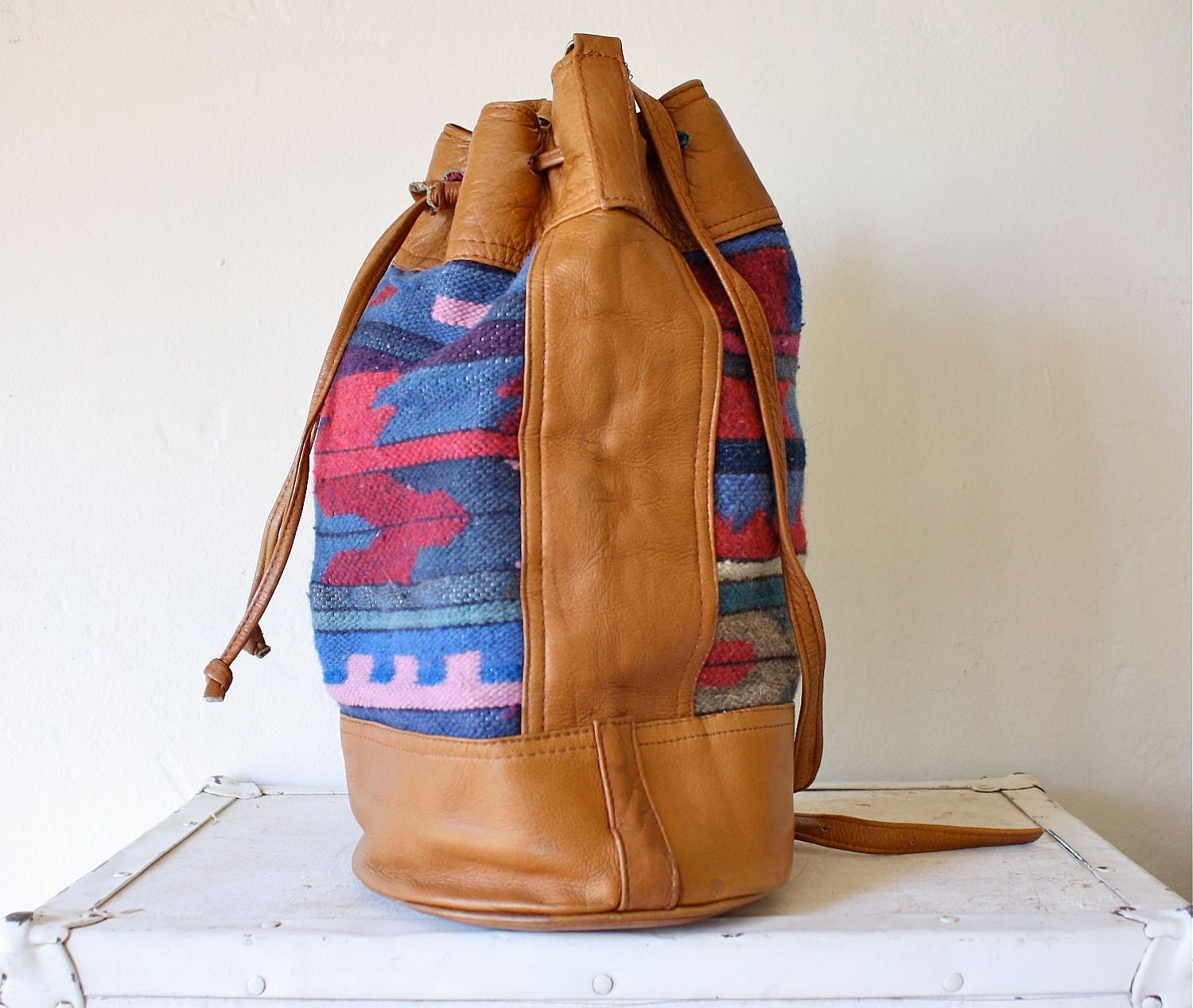 tribal blanket bag southwest carpet bag