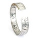 Vintage Lufkin Ruler Bangle with Emblem