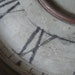 vintage clock face, metal clock face, new haven clock face, american clock face, antique clock face,