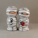 Mummy Wedding Cake Topper Kokeshi Dolls